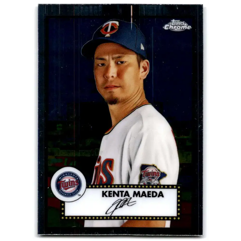 2021 Topps Chrome Platinum Anniversary #262 Kenta Maeda NM-MT Minnesota Twins Baseball Card - Baseball Card Single