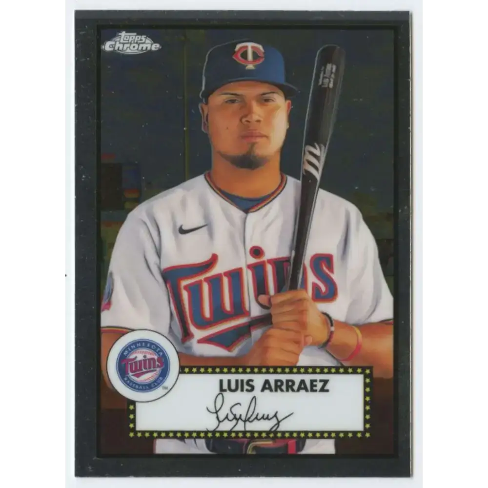 2021 Topps Chrome Platinum Anniversary #263 Luis Arraez NM-MT Minnesota Twins Baseball Card - Baseball Card Single