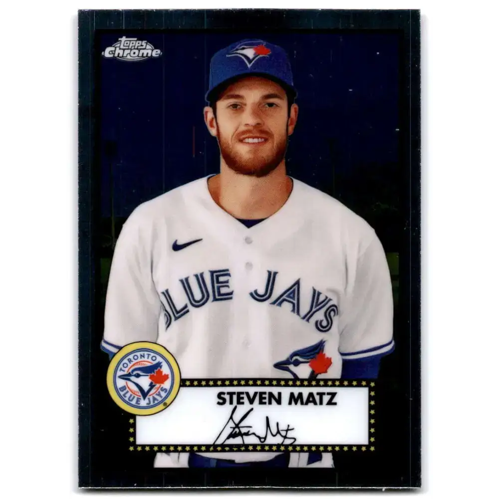 2021 Topps Chrome Platinum Anniversary #265 Steven Matz NM-MT Toronto Blue Jays Baseball Card - Baseball Card Single