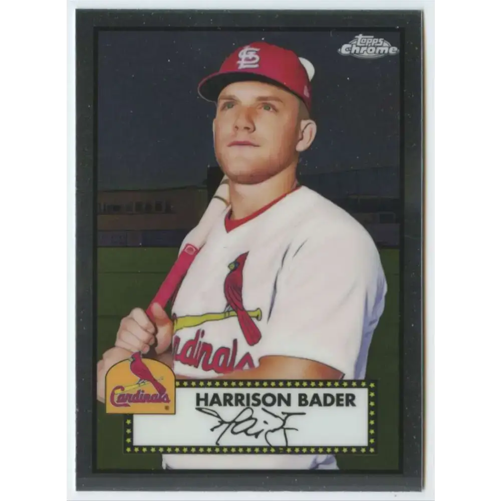 2021 Topps Chrome Platinum Anniversary #278 Harrison Bader NM-MT St. Louis Cardinals Baseball Card - Baseball Card