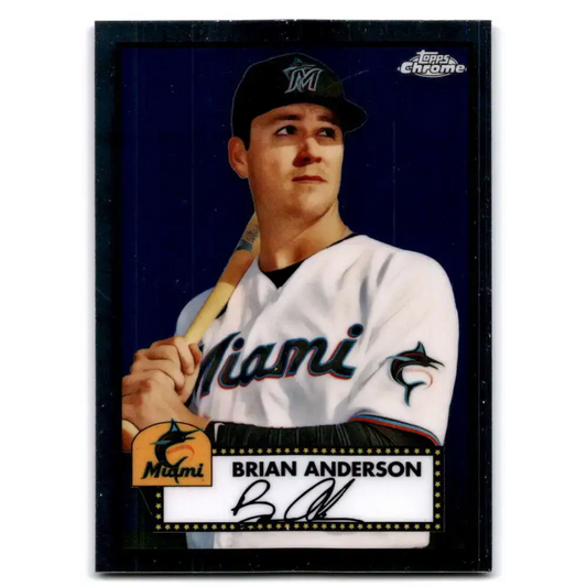 2021 Topps Chrome Platinum Anniversary #298 Brian Anderson NM-MT Miami Marlins Baseball Card - Baseball Card Single