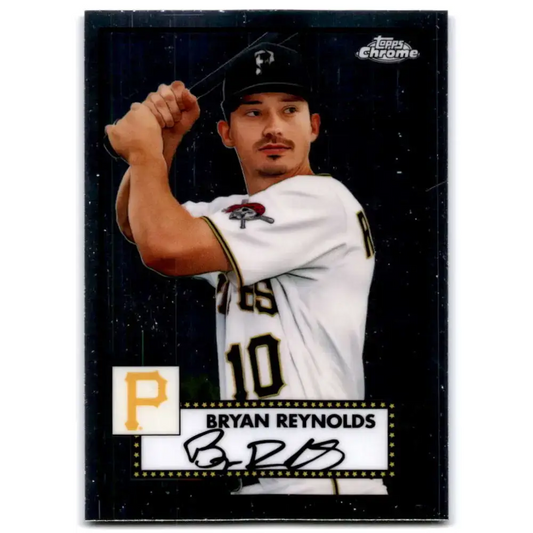 2021 Topps Chrome Platinum Anniversary #308 Bryan Reynolds NM-MT Pittsburgh Pirates Baseball Card - Baseball Card Single