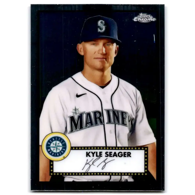 2021 Topps Chrome Platinum Anniversary #312 Kyle Seager NM-MT Seattle Mariners Baseball Card - Baseball Card Single