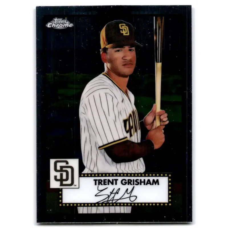 2021 Topps Chrome Platinum Anniversary #316 Trent Grisham NM-MT San Diego Padres Baseball Card - Baseball Card Single