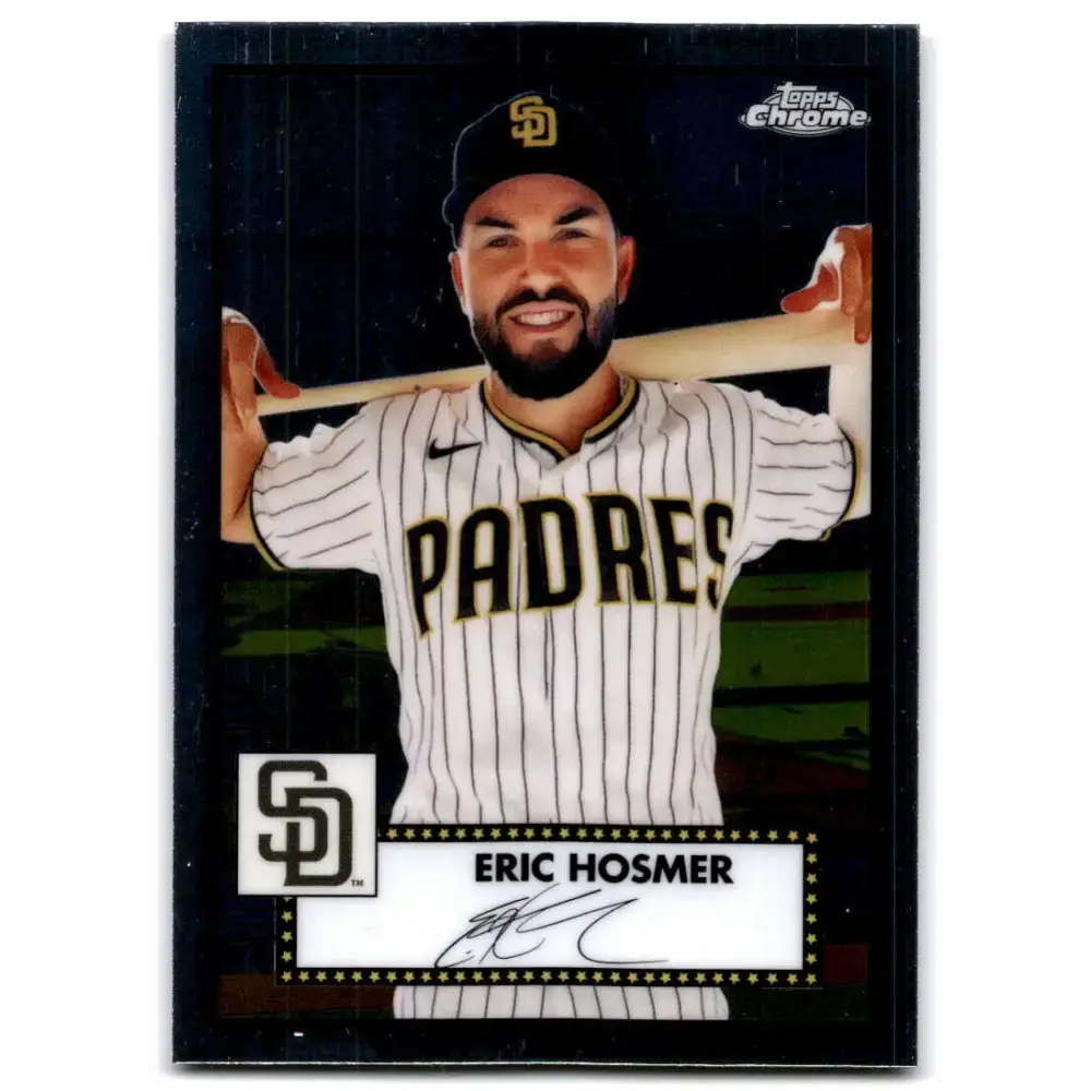 2021 Topps Chrome Platinum Anniversary #334 Eric Hosmer NM-MT San Diego Padres Baseball Card - Baseball Card Single