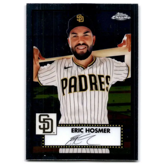 2021 Topps Chrome Platinum Anniversary #334 Eric Hosmer NM-MT San Diego Padres Baseball Card - Baseball Card Single