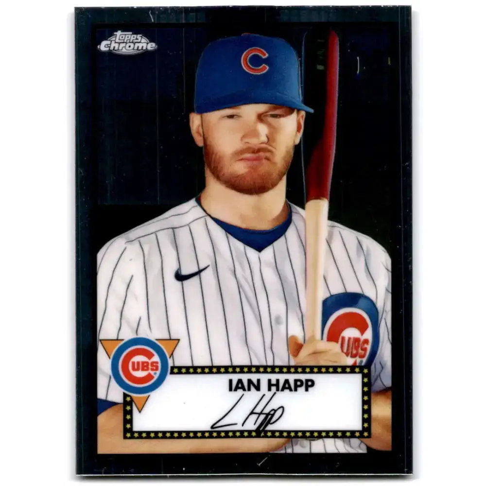 2021 Topps Chrome Platinum Anniversary #341 Ian Happ NM-MT Chicago Cubs Baseball Card - Baseball Card Single