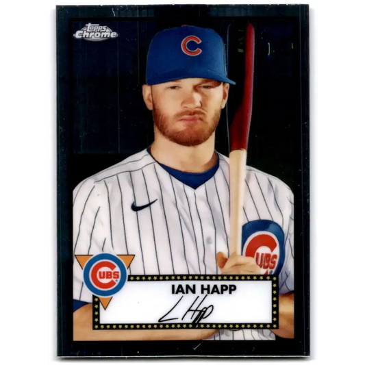2021 Topps Chrome Platinum Anniversary #341 Ian Happ NM-MT Chicago Cubs Baseball Card - Baseball Card Single