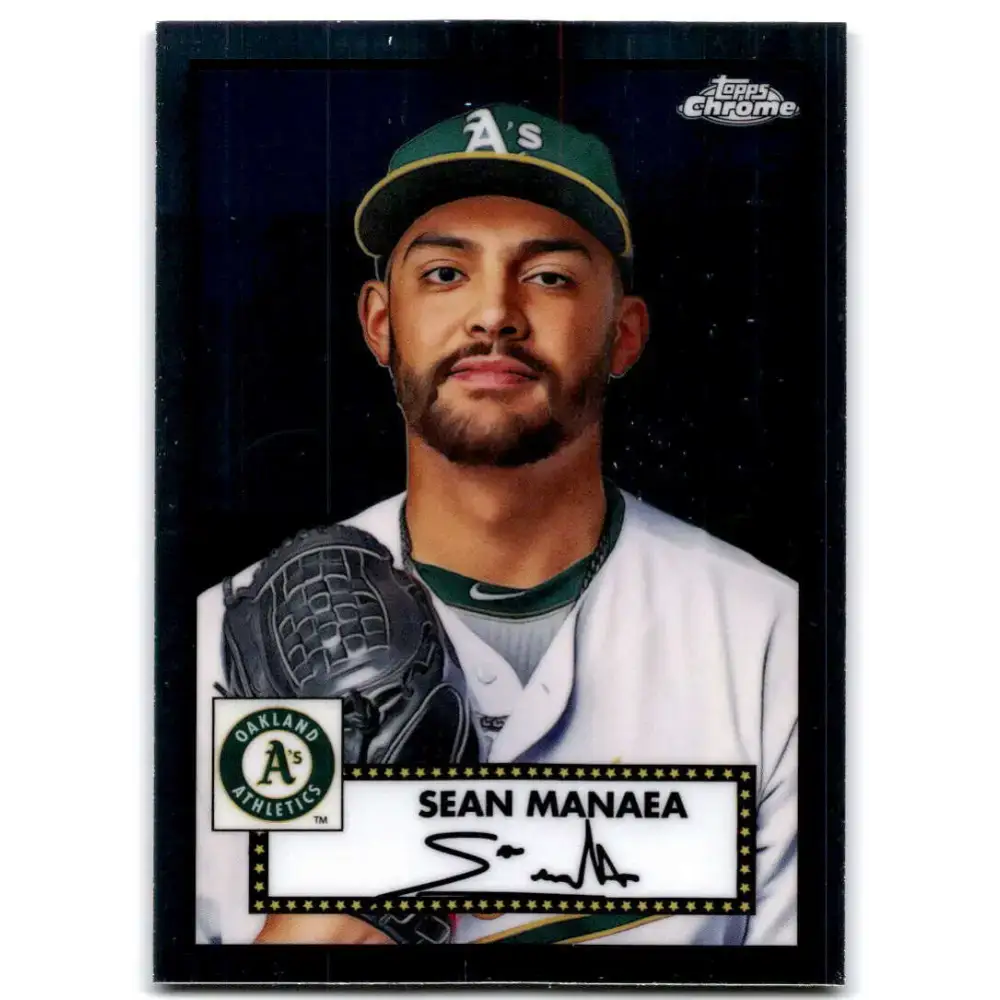 2021 Topps Chrome Platinum Anniversary #346 Sean Manaea NM-MT Oakland Athletics Baseball Card - Baseball Card Single