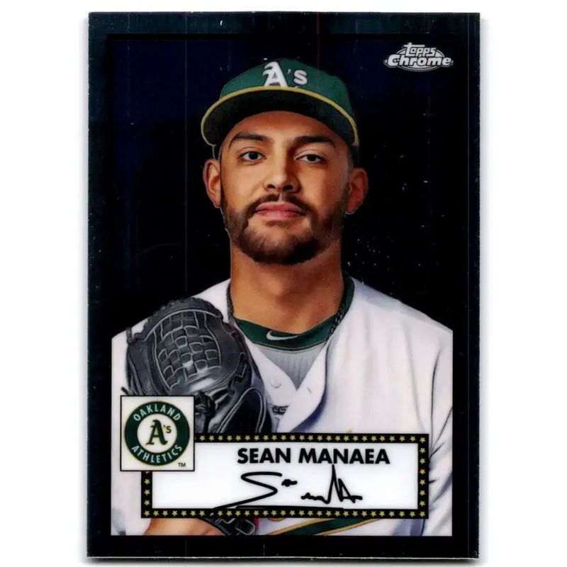 2021 Topps Chrome Platinum Anniversary #346 Sean Manaea NM-MT Oakland Athletics Baseball Card - Baseball Card Single