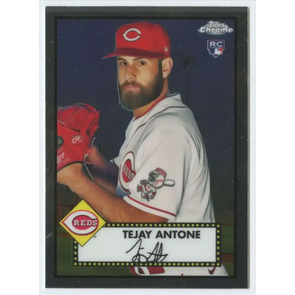 2021 Topps Chrome Platinum Anniversary #36 Tejay Antone NM-MT RC Rookie Cincinnati Reds Baseball Card - Baseball Card