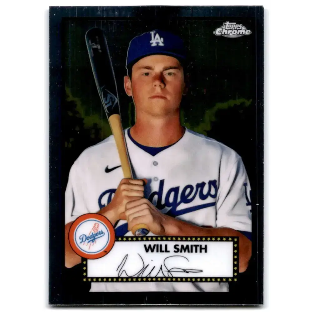 2021 Topps Chrome Platinum Anniversary #368 Will Smith NM-MT Los Angeles Dodgers Baseball Card - Baseball Card Single
