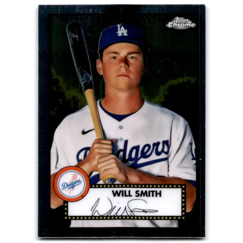 2021 Topps Chrome Platinum Anniversary #368 Will Smith NM-MT Los Angeles Dodgers Baseball Card - Baseball Card Single