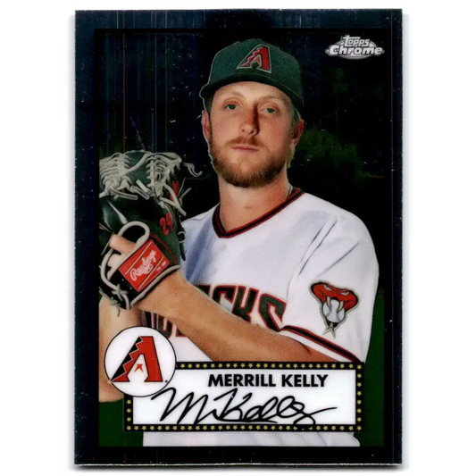 2021 Topps Chrome Platinum Anniversary #372 Merrill Kelly NM-MT Arizona Diamondbacks Baseball Card - Baseball Card