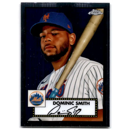 2021 Topps Chrome Platinum Anniversary #394 Dominic Smith NM-MT New York Mets Baseball Card - Baseball Card Single