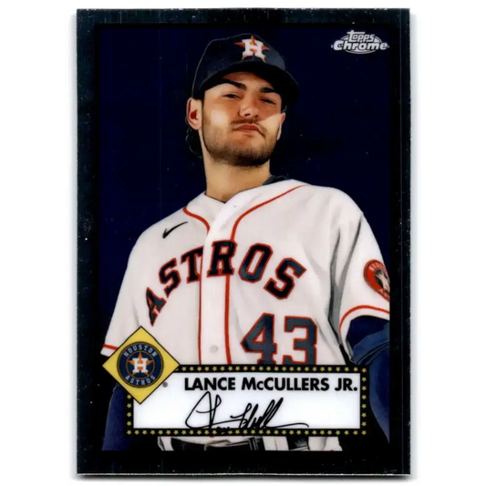 2021 Topps Chrome Platinum Anniversary #404 Lance McCullers Jr. NM-MT Houston Astros Baseball Card - Baseball Card