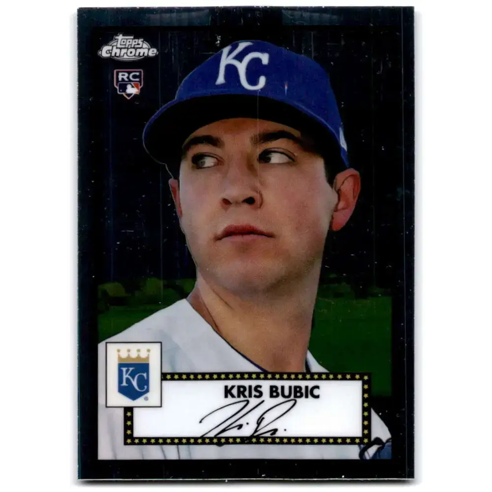 2021 Topps Chrome Platinum Anniversary #43 Kris Bubic NM-MT RC Rookie Kansas City Royals Baseball Card - Baseball Card