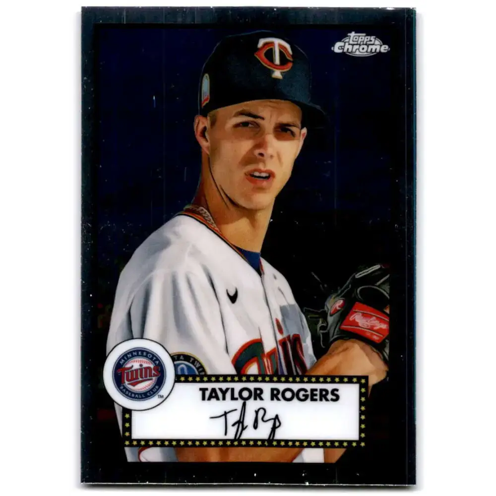 2021 Topps Chrome Platinum Anniversary #430 Taylor Rogers NM-MT Minnesota Twins Baseball Card - Baseball Card Single