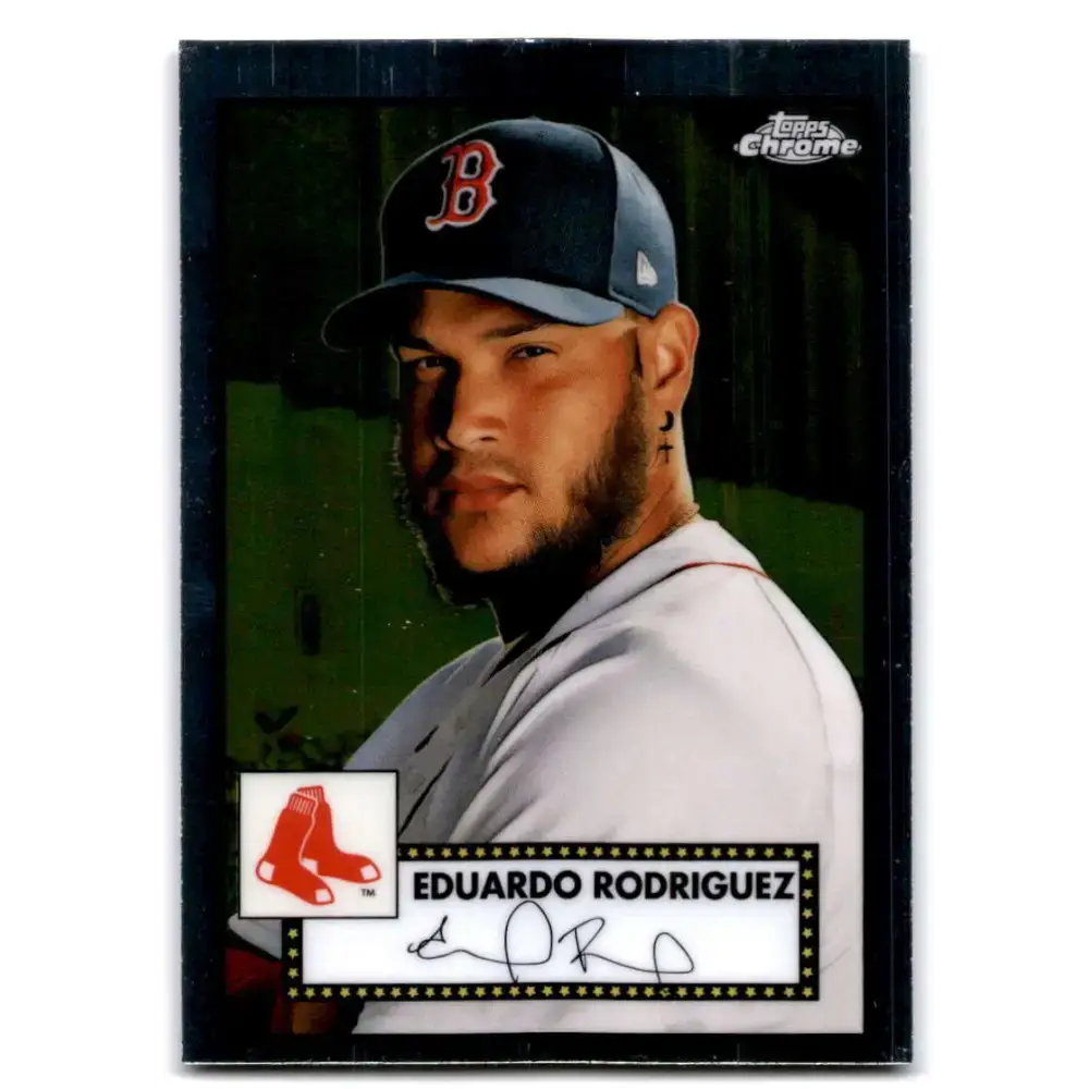2021 Topps Chrome Platinum Anniversary #431 Eduardo Rodriguez NM-MT Boston Red Sox Baseball Card - Baseball Card Single