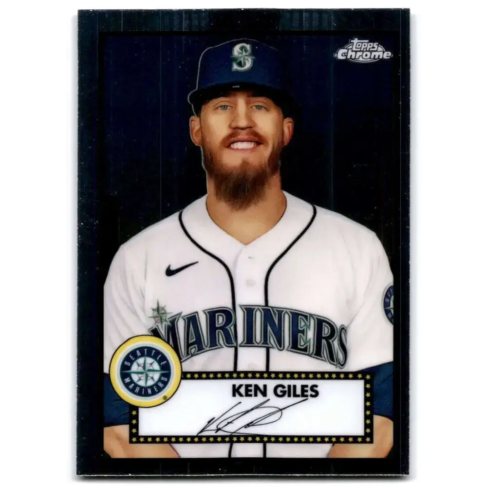 2021 Topps Chrome Platinum Anniversary #437 Ken Giles NM-MT Seattle Mariners Baseball Card - Baseball Card Single