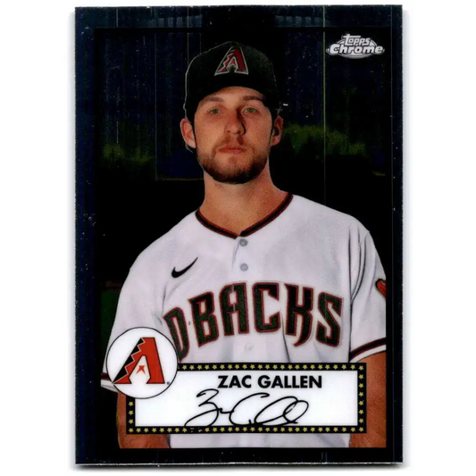2021 Topps Chrome Platinum Anniversary #442 Zac Gallen NM-MT Arizona Diamondbacks Baseball Card - Baseball Card Single