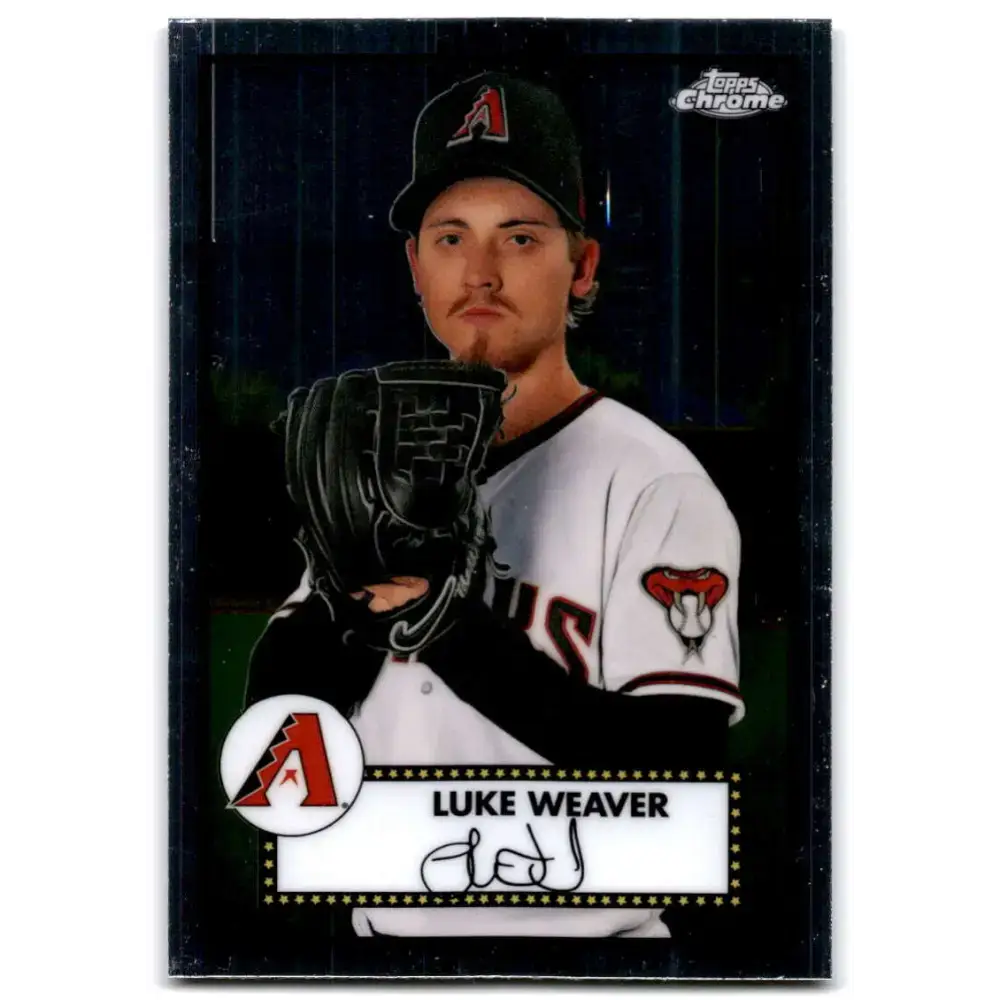 2021 Topps Chrome Platinum Anniversary #448 Luke Weaver NM-MT Arizona Diamondbacks Baseball Card - Baseball Card Single