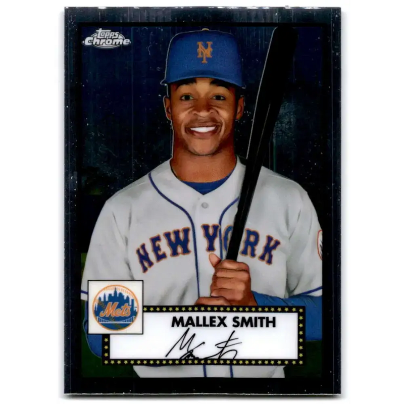 2021 Topps Chrome Platinum Anniversary #450 Mallex Smith NM-MT New York Mets Baseball Card - Baseball Card Single