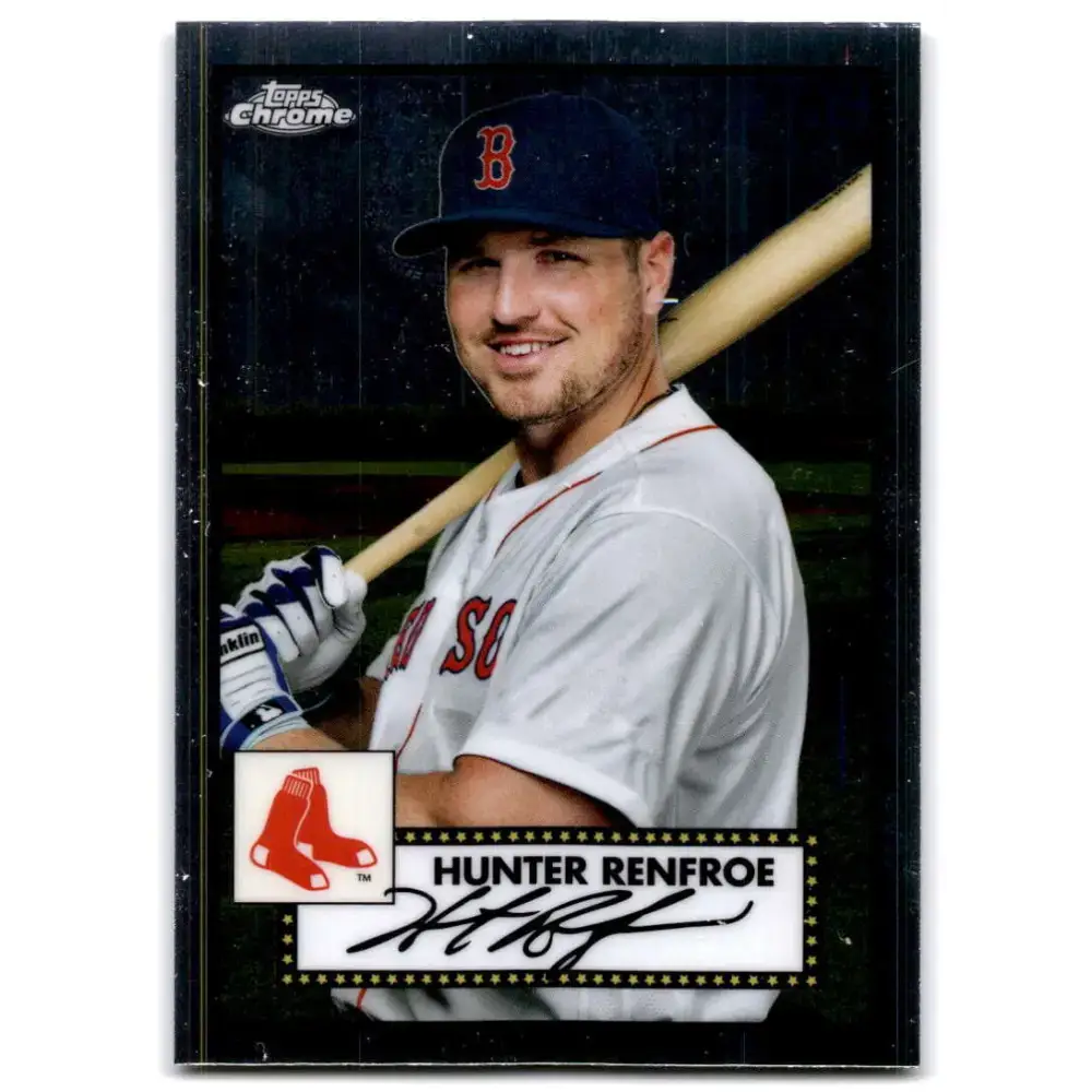 2021 Topps Chrome Platinum Anniversary #460 Hunter Renfroe NM-MT Boston Red Sox Baseball Card - Baseball Card Single