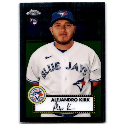 2021 Topps Chrome Platinum Anniversary #47 Alejandro Kirk NM-MT RC Rookie Toronto Blue Jays Baseball Card - Baseball