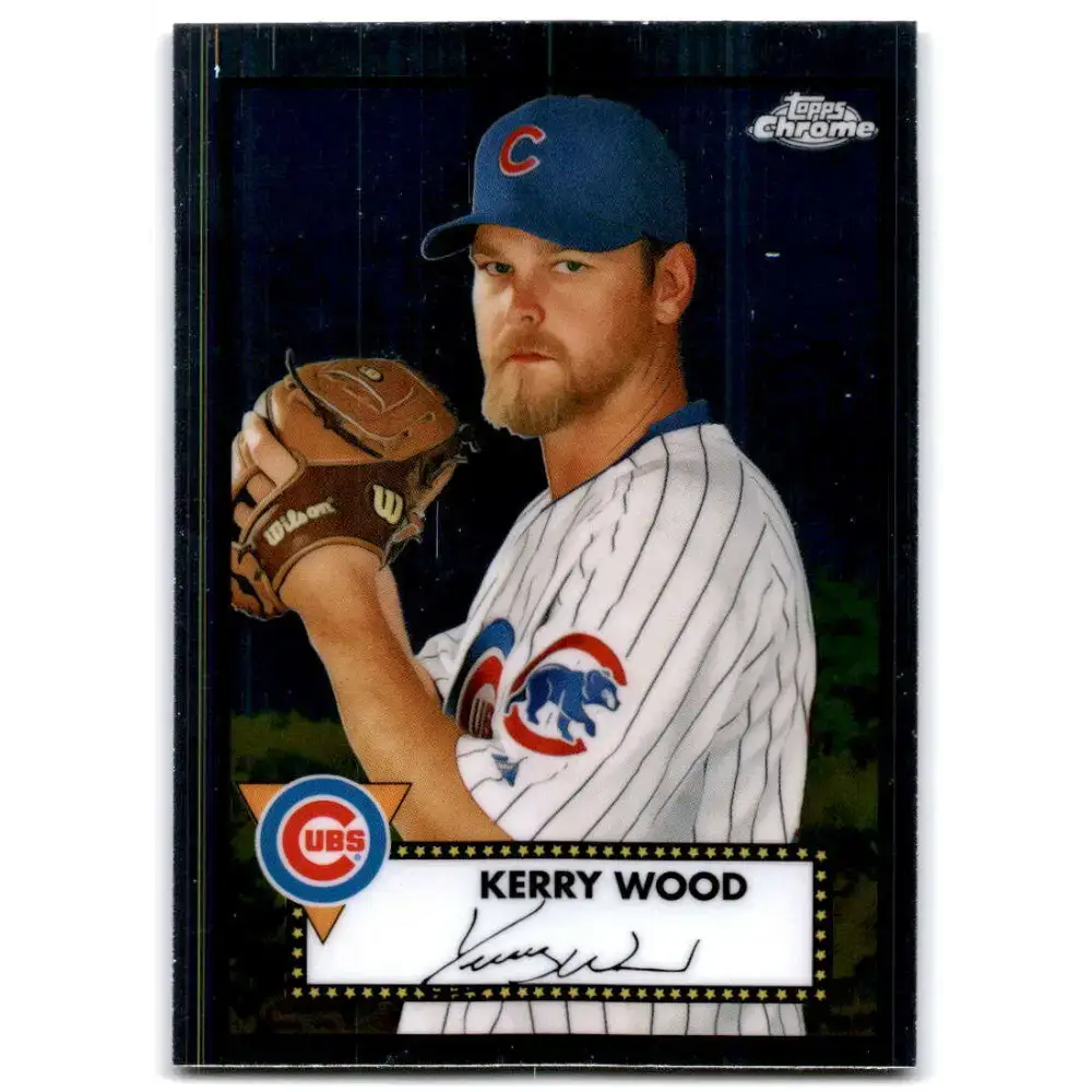 2021 Topps Chrome Platinum Anniversary #482 Kerry Wood NM-MT Chicago Cubs Baseball Card - Baseball Card Single