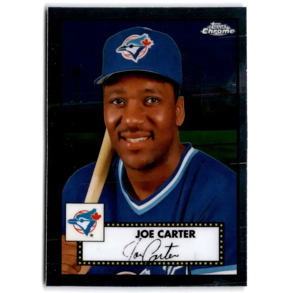 2021 Topps Chrome Platinum Anniversary #484 Joe Carter NM-MT Toronto Blue Jays Baseball Card - Baseball Card Single