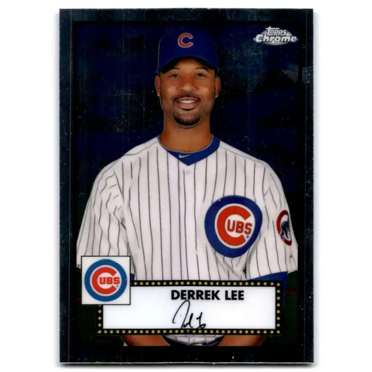 2021 Topps Chrome Platinum Anniversary #500 Derrek Lee NM-MT Chicago Cubs Baseball Card - Baseball Card Single