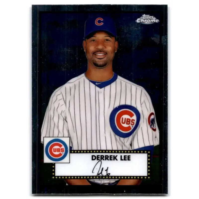 2021 Topps Chrome Platinum Anniversary #500 Derrek Lee NM-MT Chicago Cubs Baseball Card - Baseball Card Single