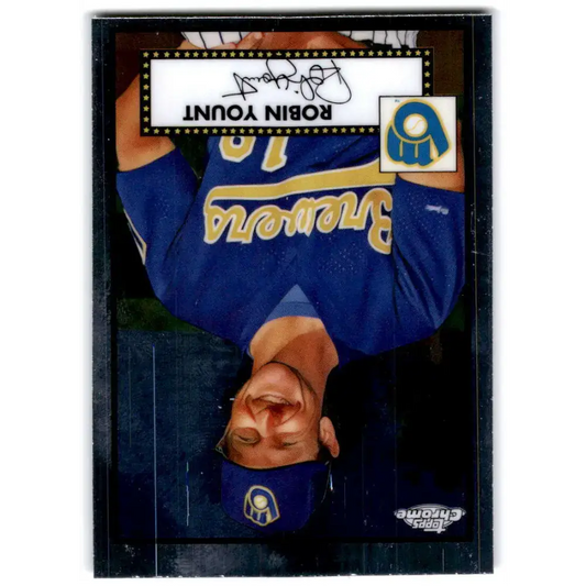 2021 Topps Chrome Platinum Anniversary #507 Robin Yount NM-MT Milwaukee Brewers Baseball Card - Baseball Card Single