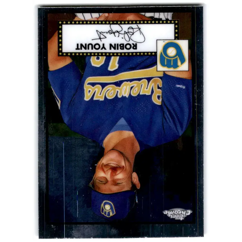 2021 Topps Chrome Platinum Anniversary #507 Robin Yount NM-MT Milwaukee Brewers Baseball Card - Baseball Card Single