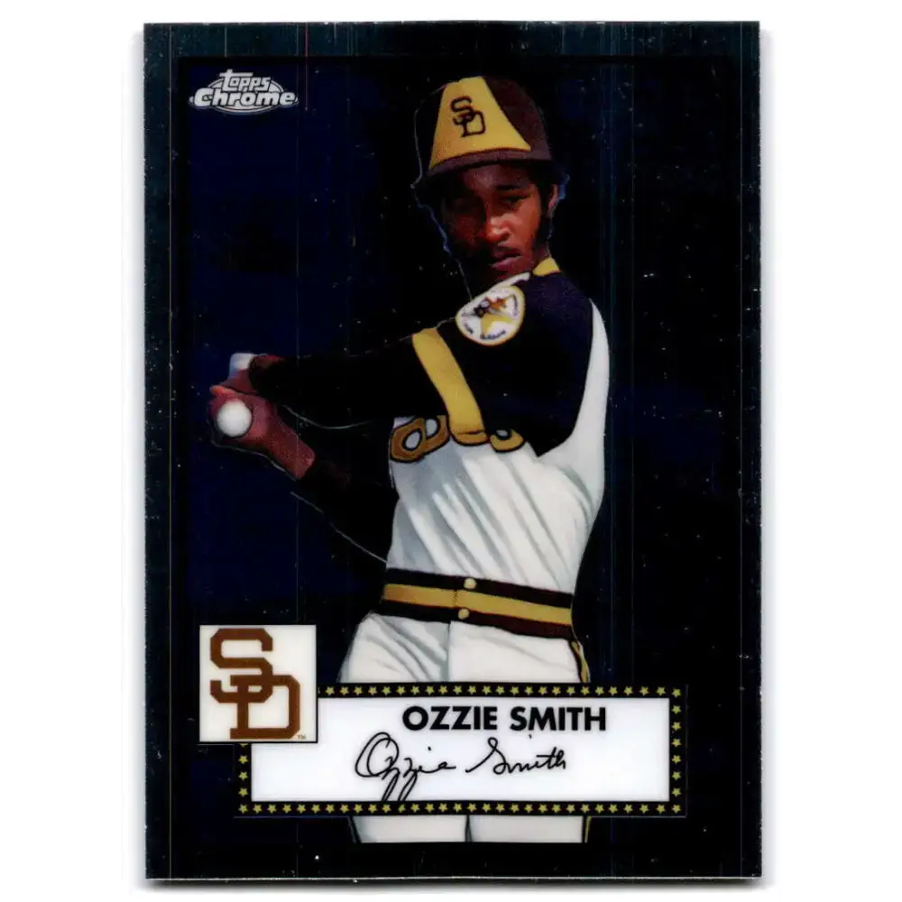 2021 Topps Chrome Platinum Anniversary #515 Ozzie Smith NM-MT San Diego Padres Baseball Card - Baseball Card Single