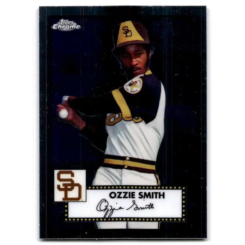 2021 Topps Chrome Platinum Anniversary #515 Ozzie Smith NM-MT San Diego Padres Baseball Card - Baseball Card Single