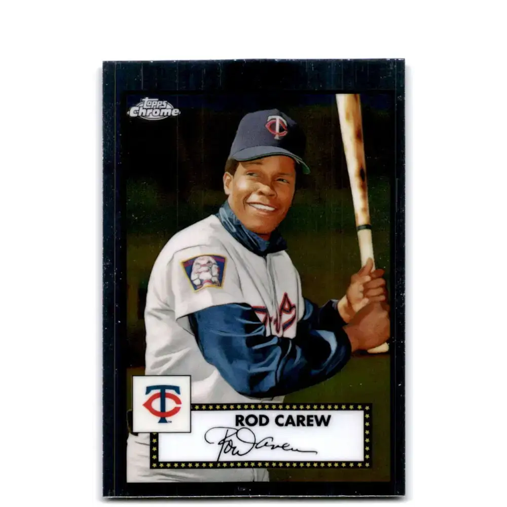 2021 Topps Chrome Platinum Anniversary #516 Rod Carew NM-MT Minnesota Twins Baseball Card - Baseball Card Single