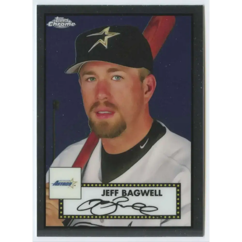 2021 Topps Chrome Platinum Anniversary #517 Jeff Bagwell NM-MT Houston Astros Baseball Card - Baseball Card Single
