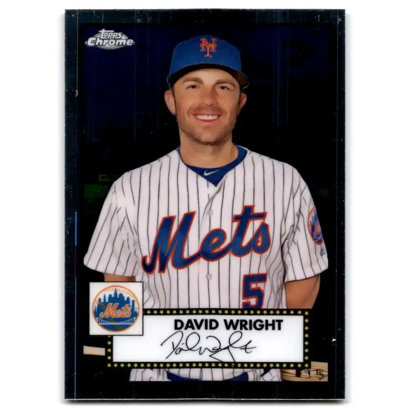 2021 Topps Chrome Platinum Anniversary #518 David Wright NM-MT New York Mets Baseball Card - Baseball Card Single