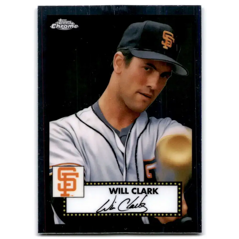 2021 Topps Chrome Platinum Anniversary #523 Will Clark NM-MT San Francisco Giants Baseball Card - Baseball Card Single
