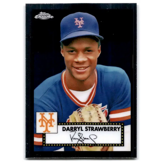 2021 Topps Chrome Platinum Anniversary #538 Darryl Strawberry NM-MT New York Mets Baseball Card - Baseball Card Single