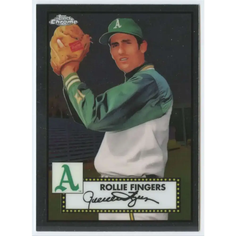 2021 Topps Chrome Platinum Anniversary #551 Rollie Fingers NM-MT Oakland Athletics Baseball Card - Baseball Card Single