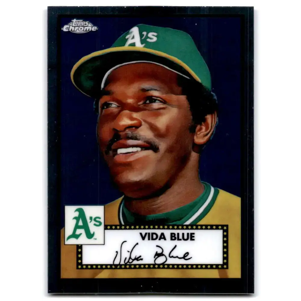 2021 Topps Chrome Platinum Anniversary #552 Vida Blue NM-MT Oakland Athletics Baseball Card - Baseball Card Single