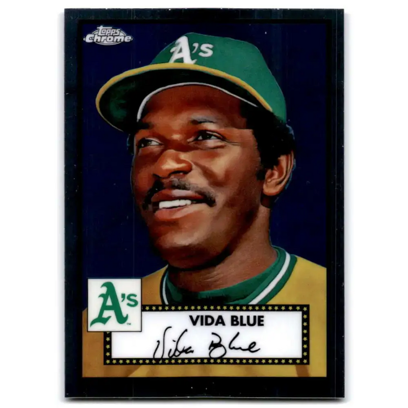2021 Topps Chrome Platinum Anniversary #552 Vida Blue NM-MT Oakland Athletics Baseball Card - Baseball Card Single