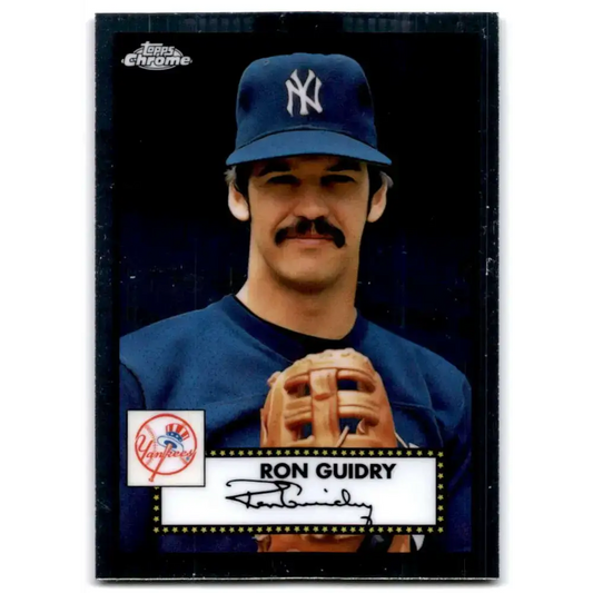 2021 Topps Chrome Platinum Anniversary #553 Ron Guidry NM-MT New York Yankees Baseball Card - Baseball Card Single