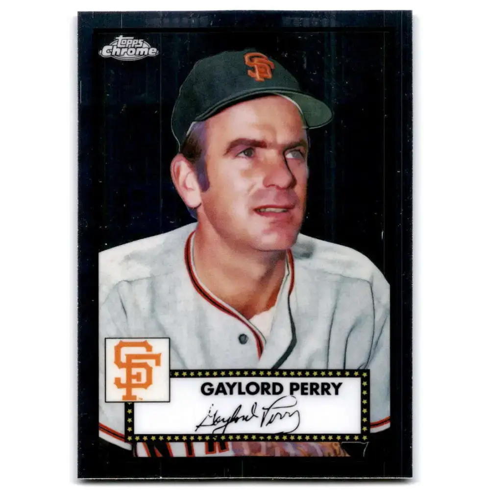 2021 Topps Chrome Platinum Anniversary #557 Gaylord Perry NM-MT San Francisco Giants Baseball Card - Baseball Card