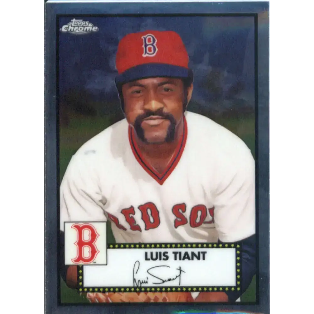 2021 Topps Chrome Platinum Anniversary #558 Luis Tiant NM-MT Boston Red Sox Baseball Card - Baseball Card Single