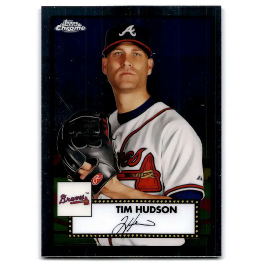 2021 Topps Chrome Platinum Anniversary #559 Tim Hudson NM-MT Atlanta Braves Baseball Card - Baseball Card Single