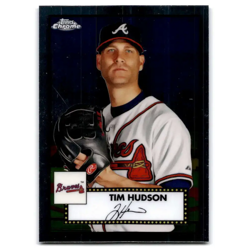 2021 Topps Chrome Platinum Anniversary #559 Tim Hudson NM-MT Atlanta Braves Baseball Card - Baseball Card Single